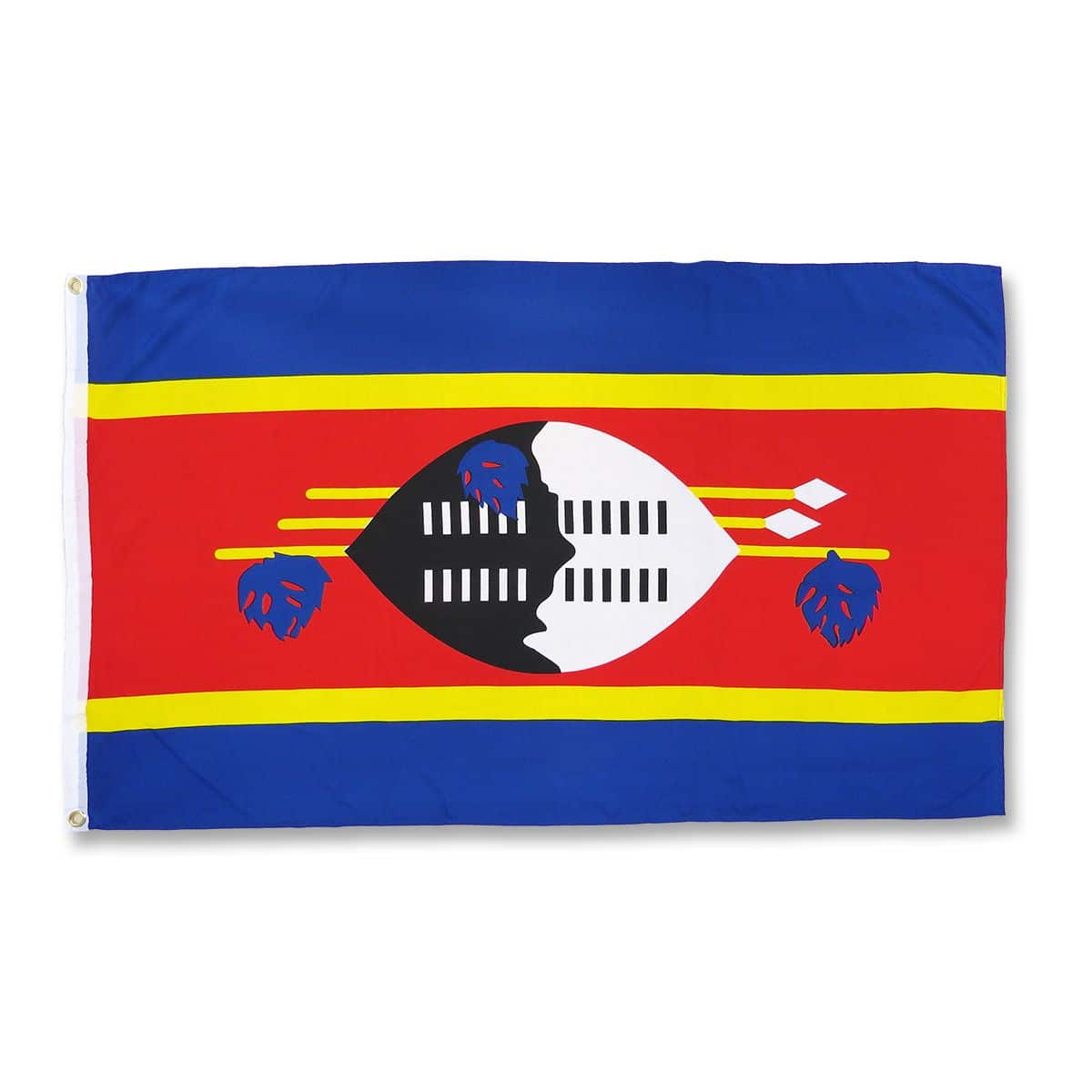 Swaziland Fahne Flagge 90 x 150 cm Fanartikel Hissfahne WM EM