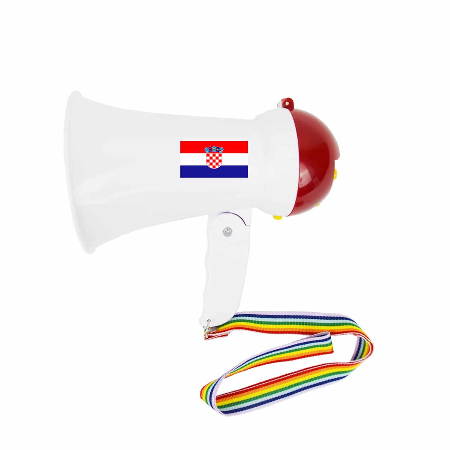 Megaphone "Klein" Fan WM Fußball Länder Sound Tröte Lärm Anfeuern