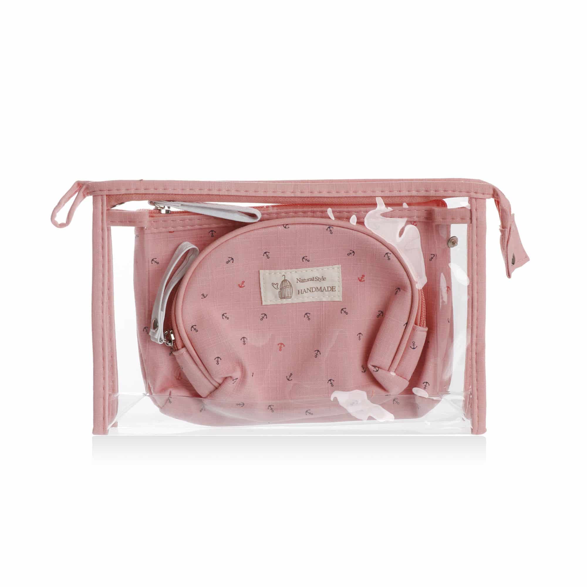 Kosmetiktaschen Set maritim Anker Clutch Täschchen Schminkbeutel